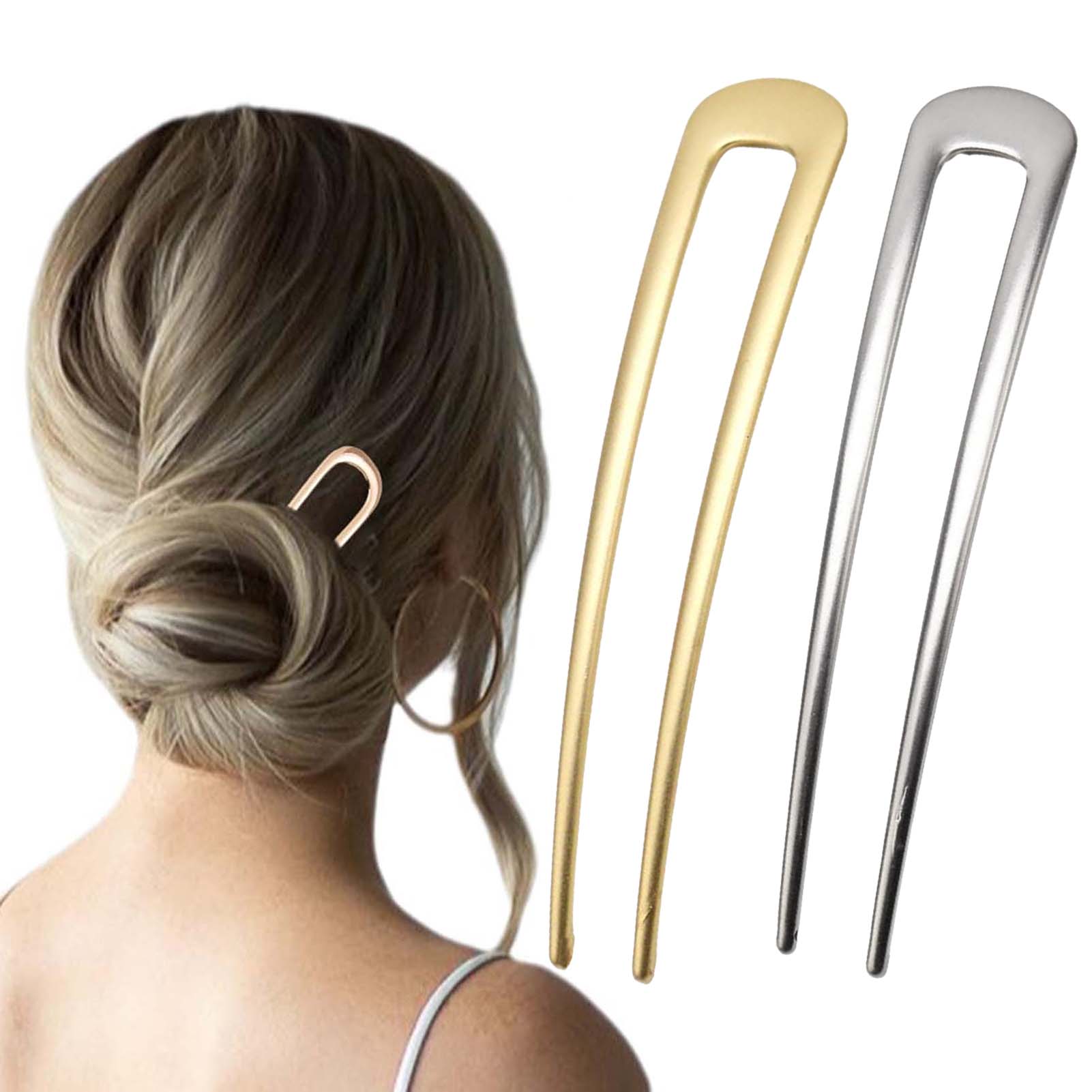 Hair Care Guide - Grampos de Cabelo Franceses em Formato