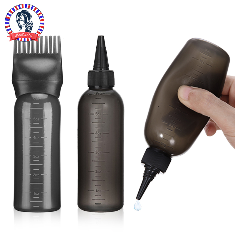 Hair Care Products - Garrafa de aperto recarregável de plástico