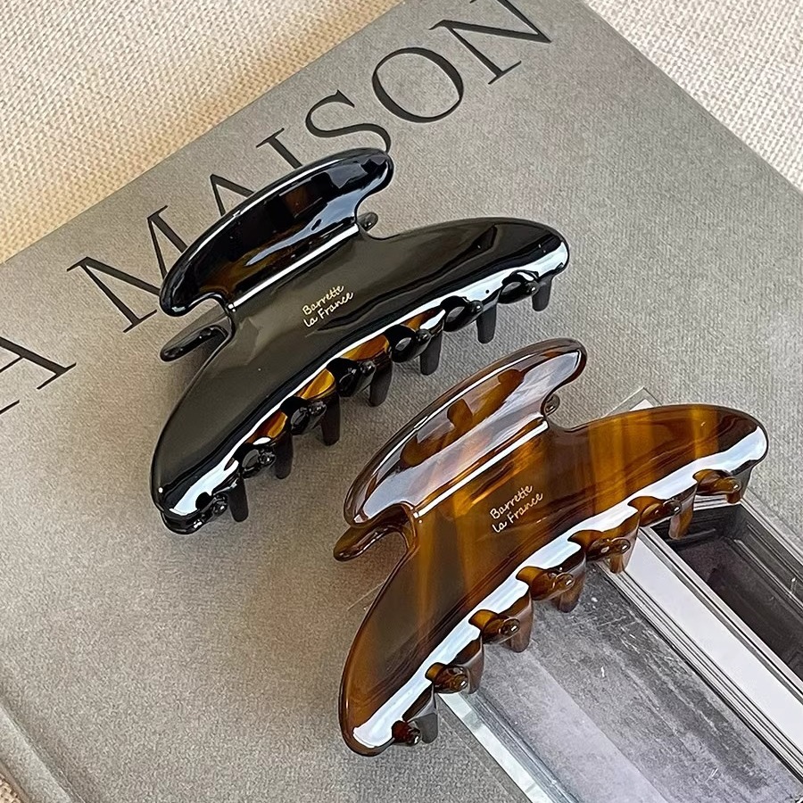 Hair Clip Claw Large - Novo retro coreano acetato garra de