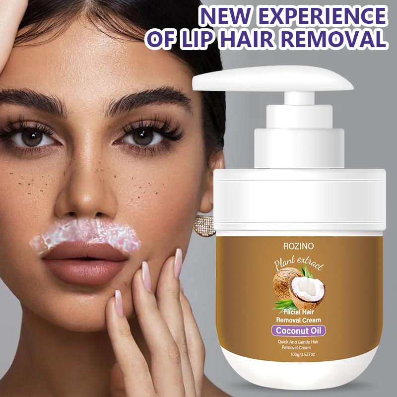 Hair Care Natural Ingredients - Creme Depilatório para Lábios Rozino com