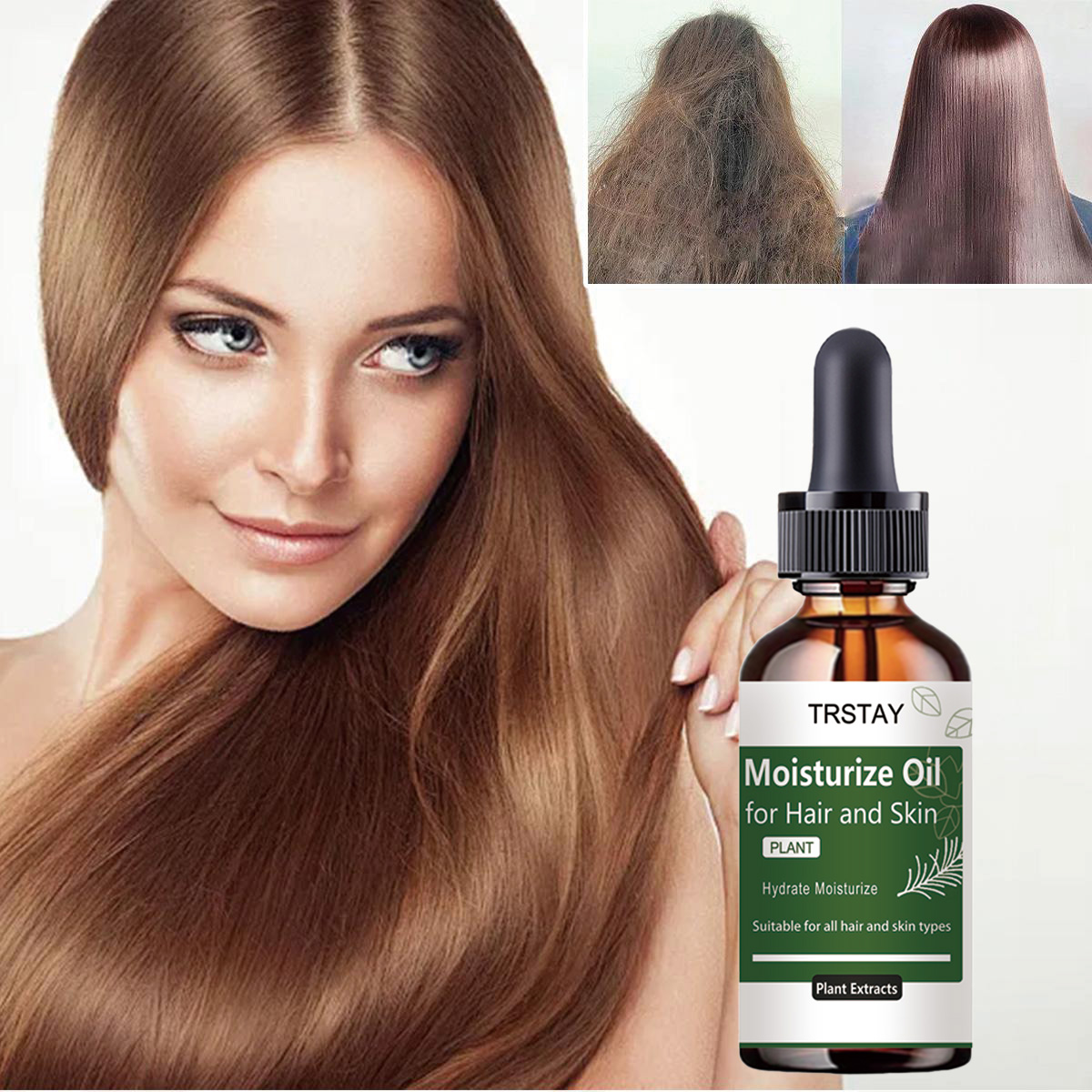 Rosemary Hair Oil - Trstay óleo essencial de alecrim para