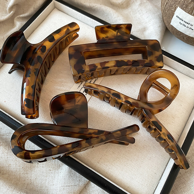Hair Clip Claw Large - 1/2/4 Peças Presilhas de Cabelo Grandes