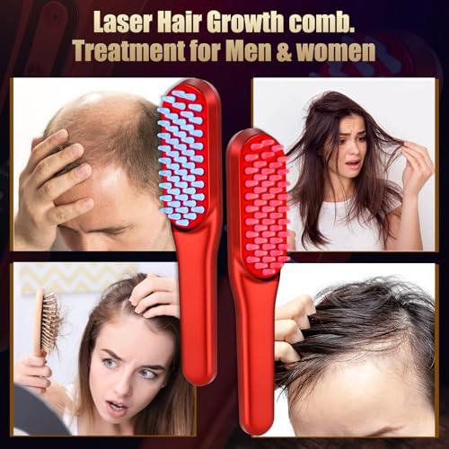 Hair Care Nutrition - Escova a Laser para Crescimento Capilar,
