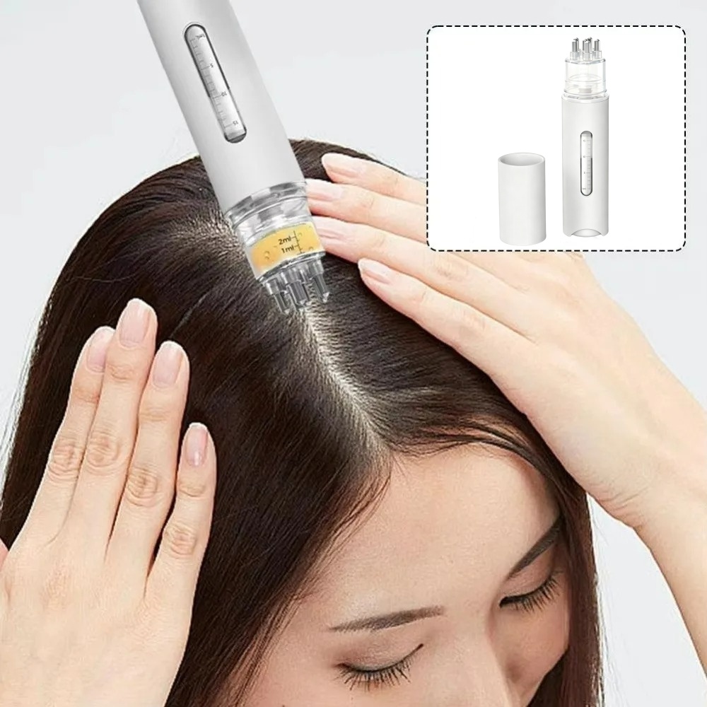 Hair Care Guide - Aplicador de Óleo Capilar, Pente Massageador