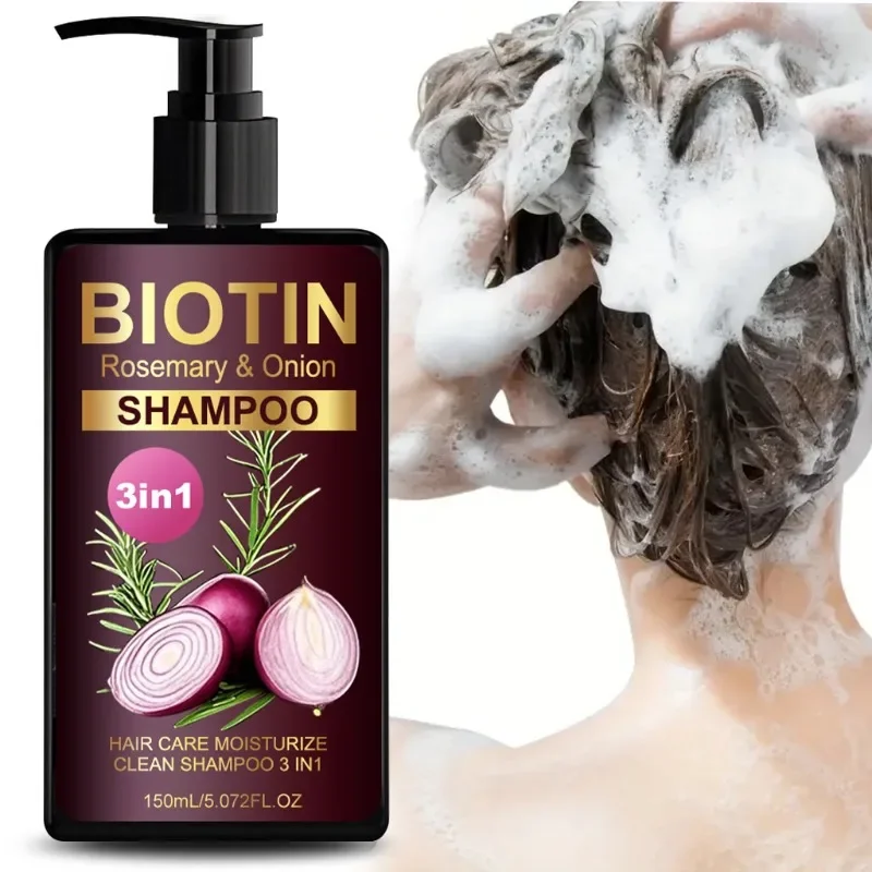 Shampoo BIOTIN de alecrim e ce - Hair Care Natural Ingredients avaliação e preço