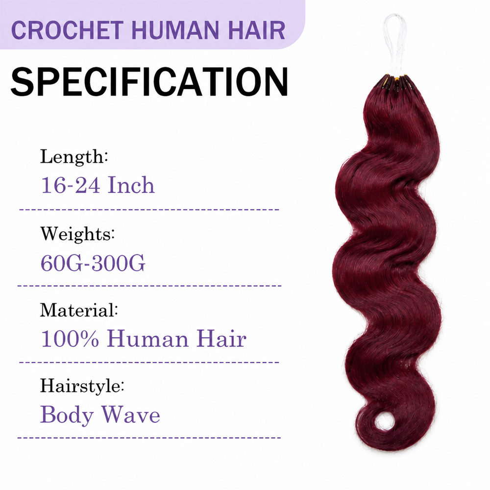 Cabelo Humano Cacheado Ondulad - Crochet Braiding Hair avaliação e preço