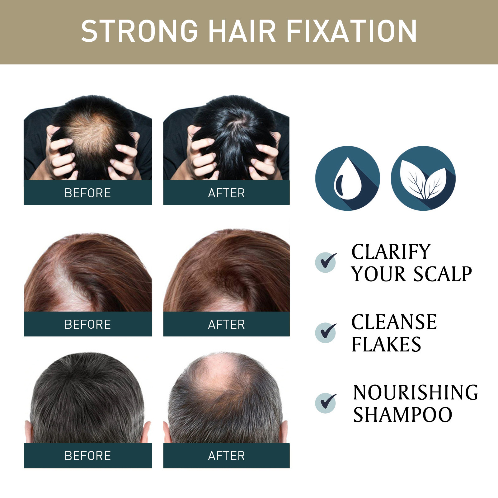 Shampoo para Crescimento Capil - Hair Care Natural Ingredients avaliação e preço