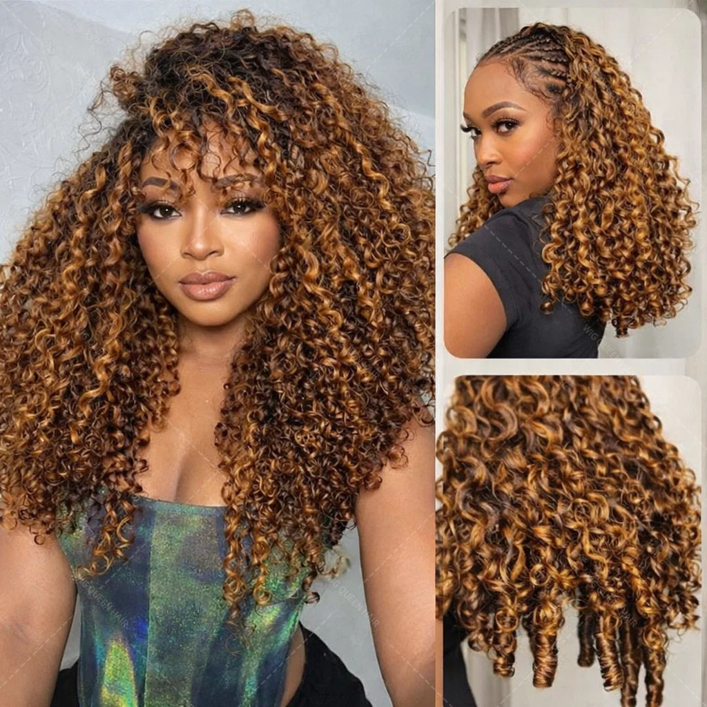 Cabelo Cacheado Birmanês P427  - Crochet Braiding Hair avaliação e preço