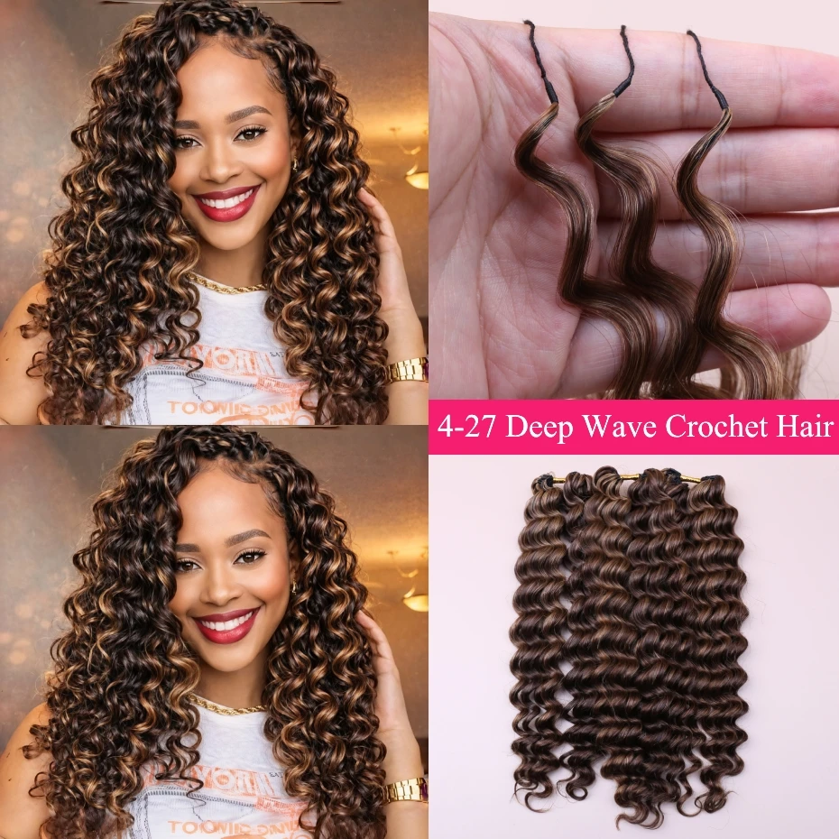 4/27 Cabelo humano brasileiro  - Crochet Braiding Hair avaliação e preço