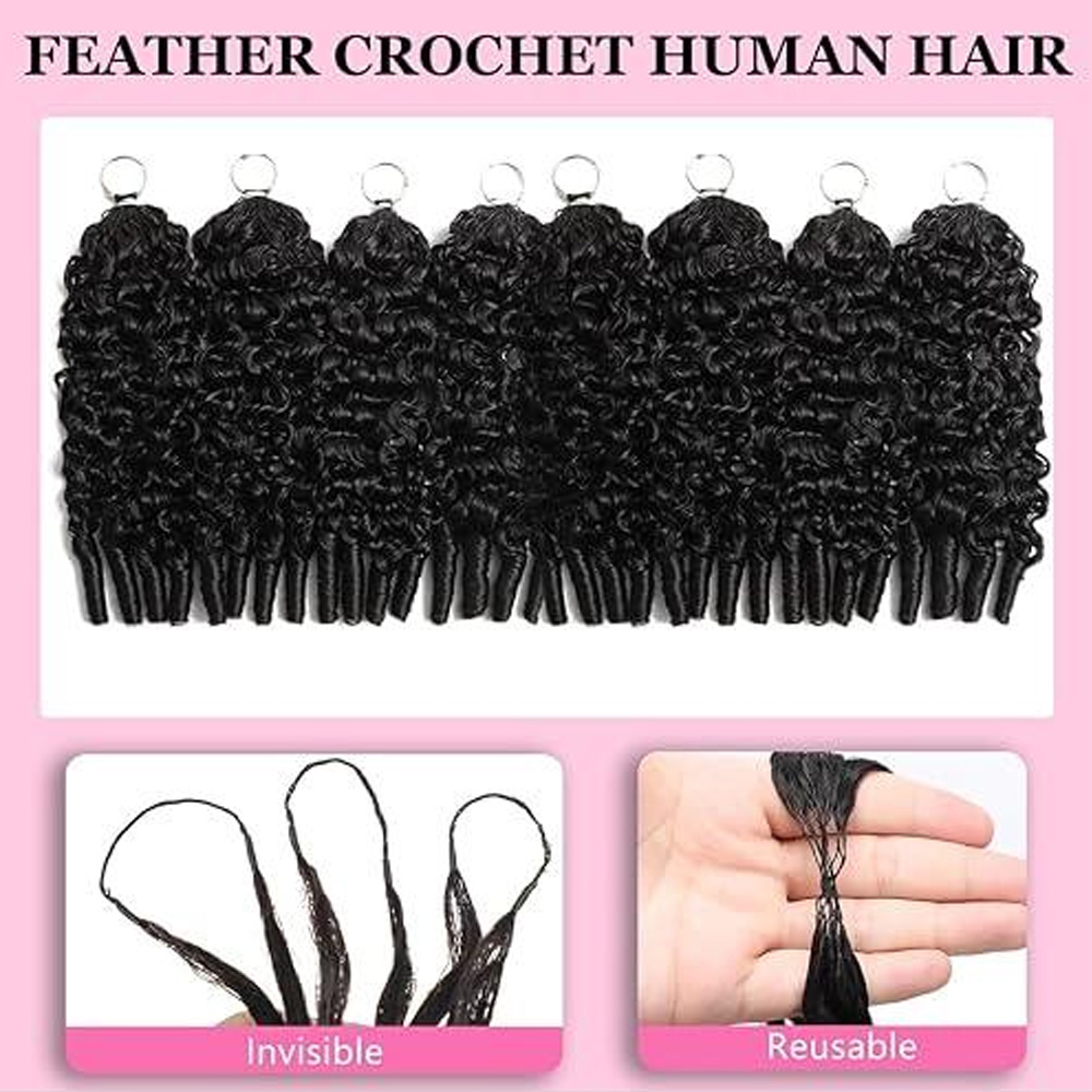 12A Cabelo Cacheado Preto Natu - Crochet Braiding Hair avaliação e preço