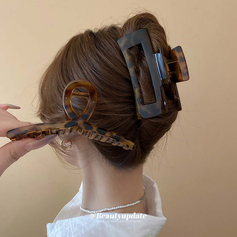 1/2/4 Peças Presilhas de Cabel - Hair Clip Claw Large avaliação e preço