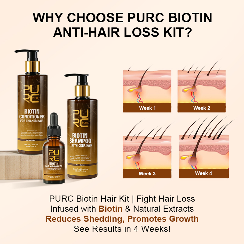 Purc biotina óleo de crescimen - Hair Care Nutrition avaliação e preço