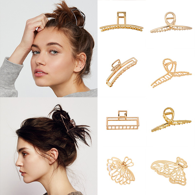 2025 novo elegante grande garr - Hair Clip Claw Large avaliação e preço