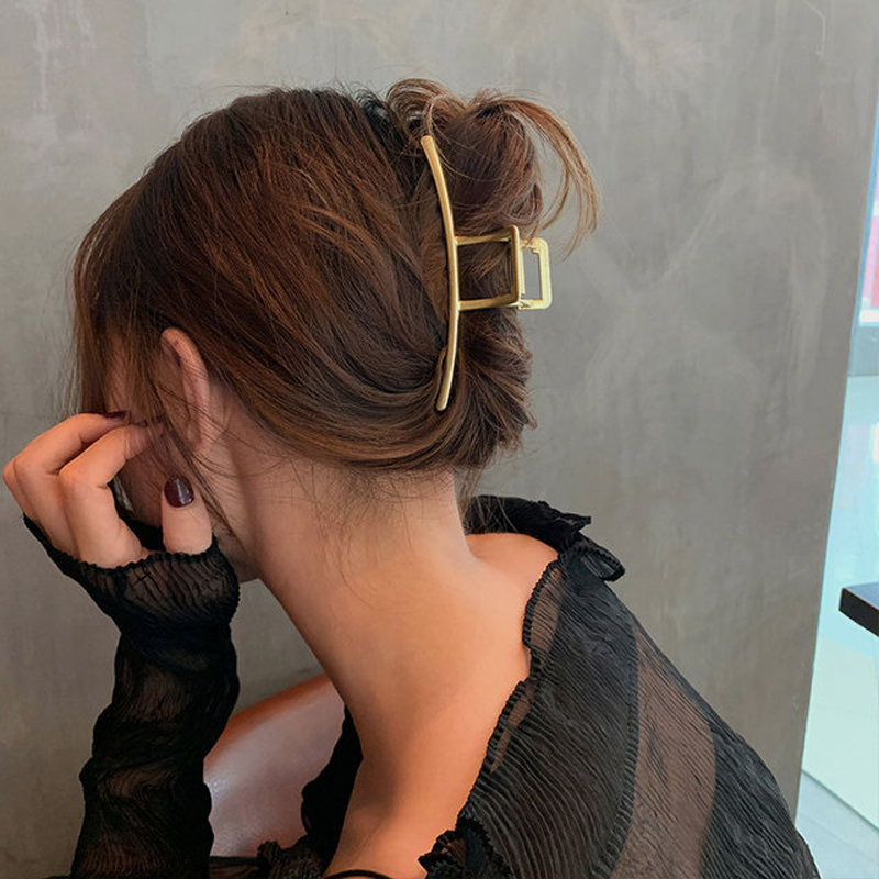 2025 novo elegante grande garr - Hair Clip Claw Large avaliação e preço