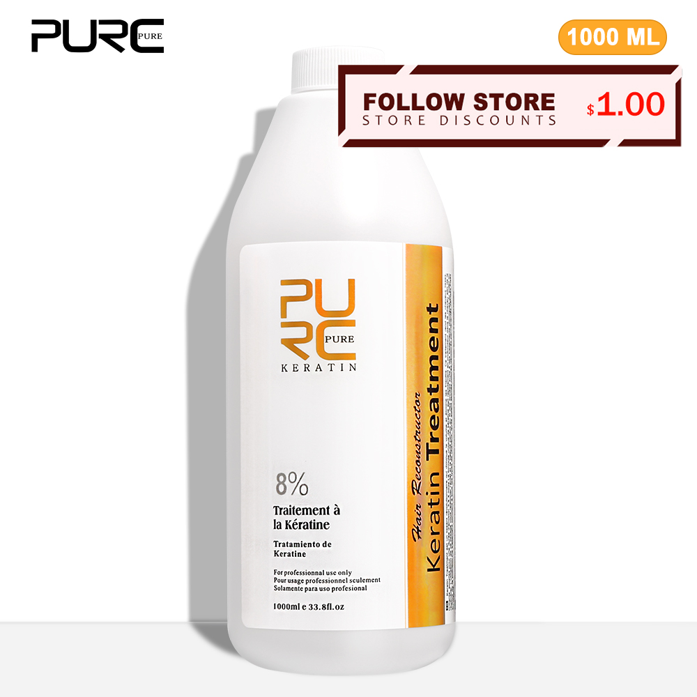 Purc 8% queratina alisamento t - Hair Care Keratin Shampoo avaliação e preço