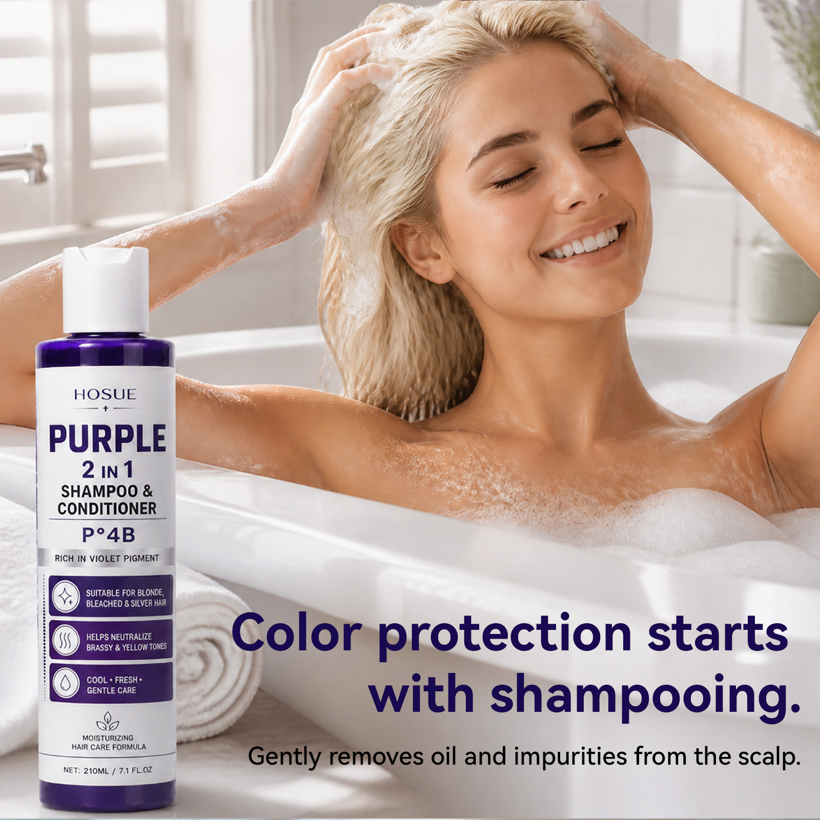 P ° Shampoo 2 em 1 Anti-Amarel - Bond Repair Shampoo avaliação e preço
